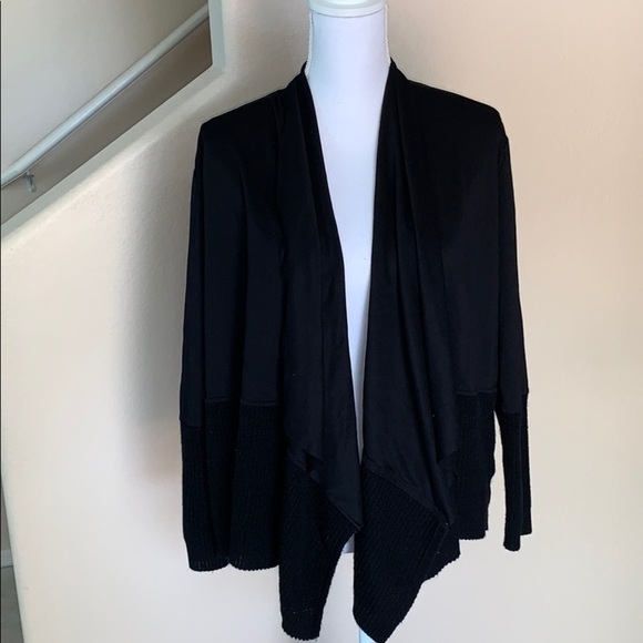 Zara Jackets & Blazers - Zara mixed media shawl collar jacket